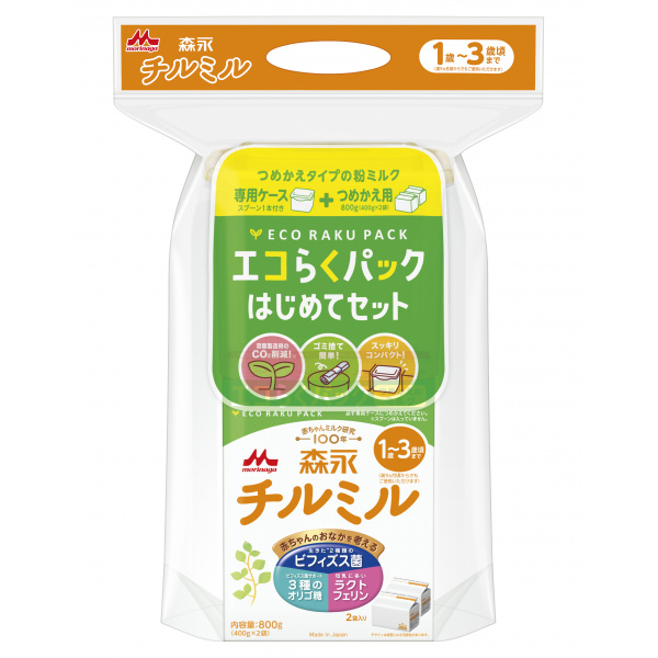 森永チルミル エコらくパック はじめてセット