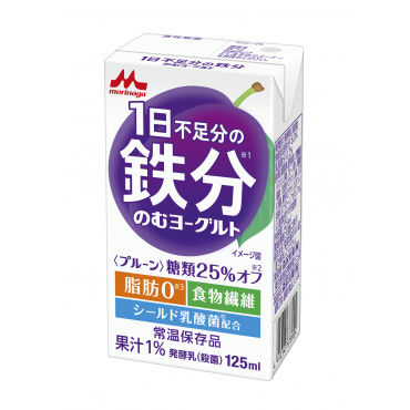 1日不足分の鉄分のむヨーグルト
