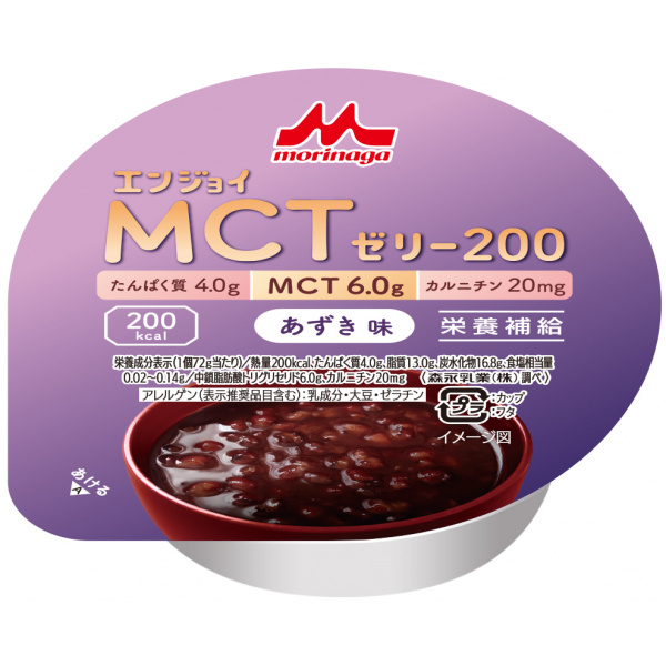 ＭＣＴゼリー２００（あずき味）７２ｇ×２４個
