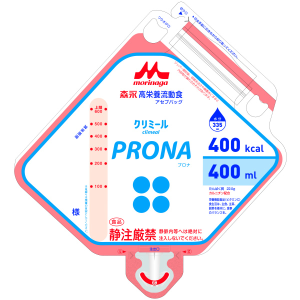 ＰＲＯＮＡアセプバッグ（４００ｍｌ×１６袋）