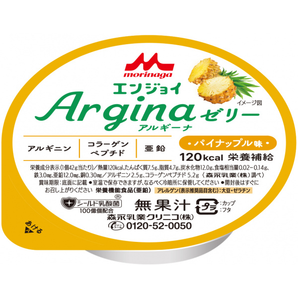 アルギーナゼリー（パイナップル味）４２ｇ×２４個