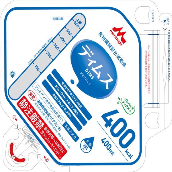 ディムスアセプバッグＲ（４００ｍｌ×１６袋）